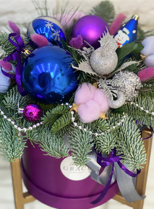 Зимняя коробочка «Grand Purple Box»