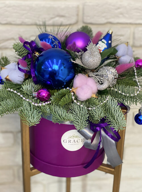 Зимняя коробочка «Grand Purple Box»