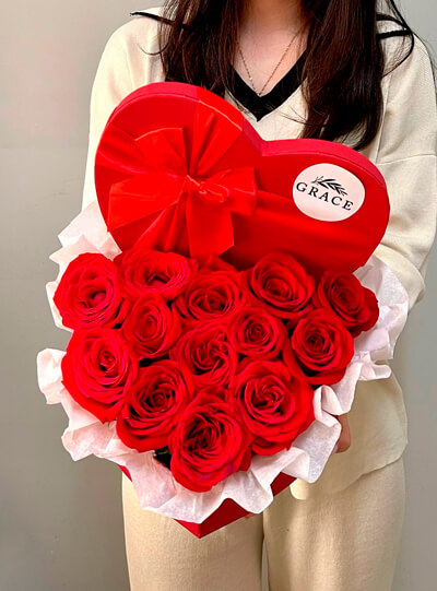 Коробочка сердце S