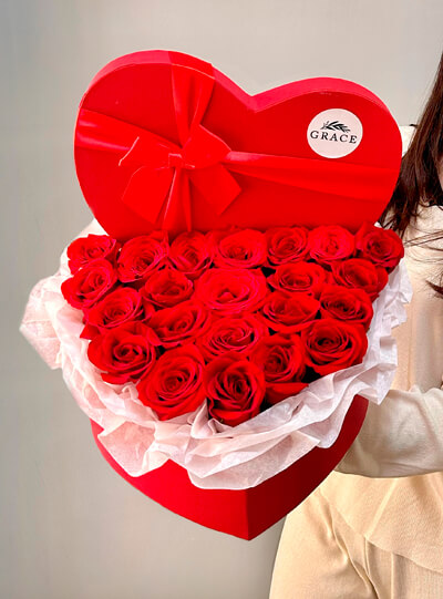 Коробочка сердце L